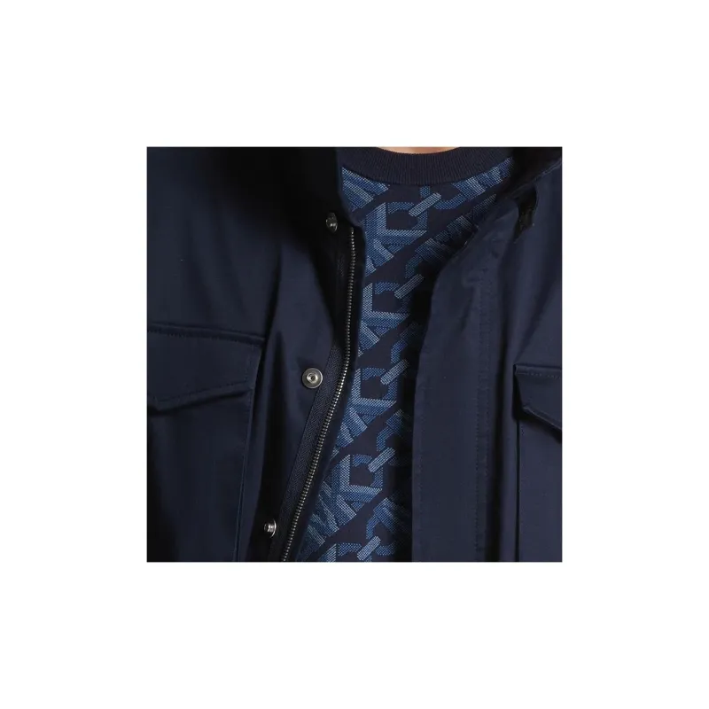 MICHAEL KORS Jackets & Coats Men's Navy Blue-4