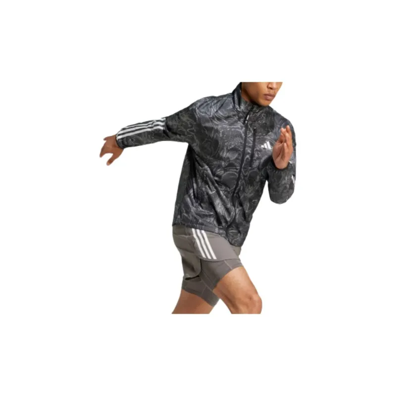 Adidas Free Shipping With AdiClub Own The Run Excite WIND.RDY Jacket-4