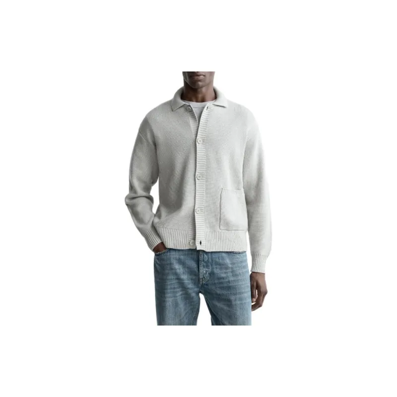ZARA Knitwear Men Pearl Gray-2