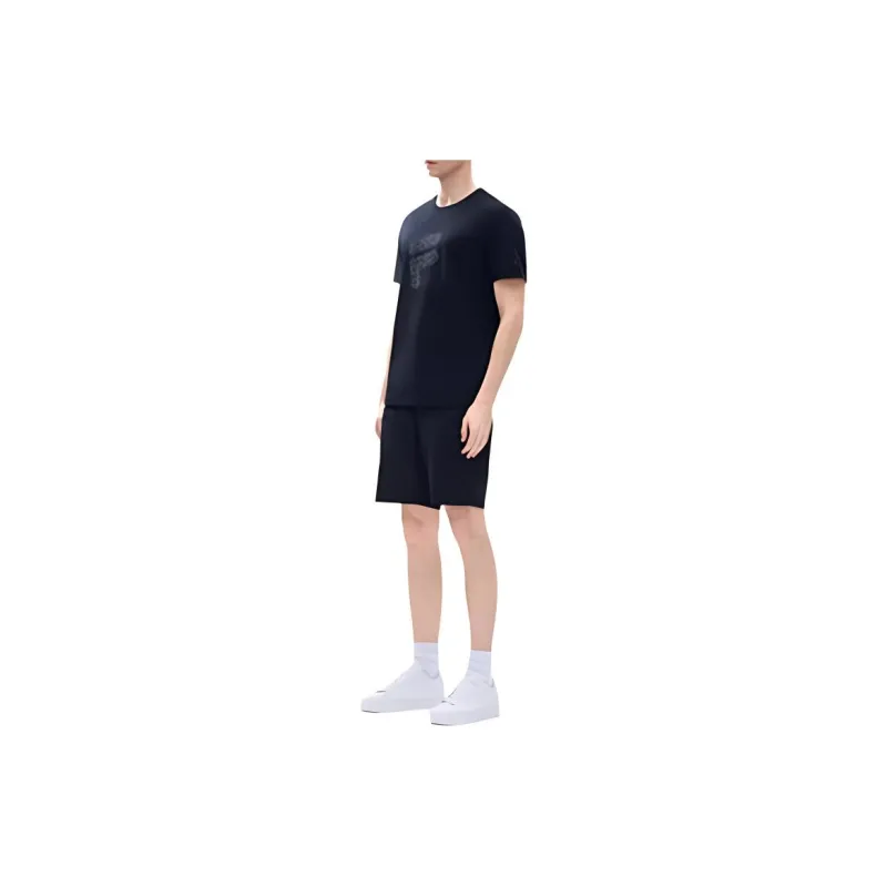 FILA Casual Shorts Men Black-5