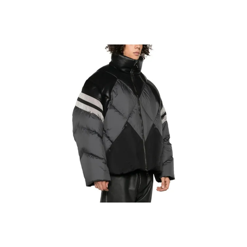Neil Barrett Panelled Mock-neck Padded Jacket-3