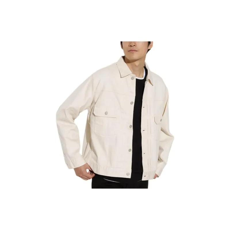 UNIQLO Jackets Coats Unisex Ivory-2