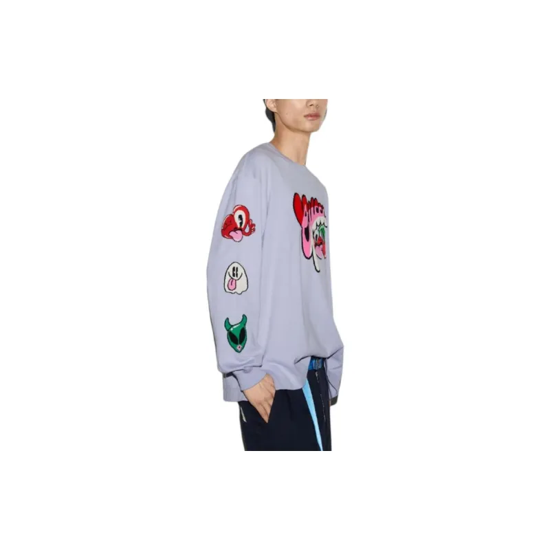 GUCCI FW24 Sweatshirt Men's Light Purple-5