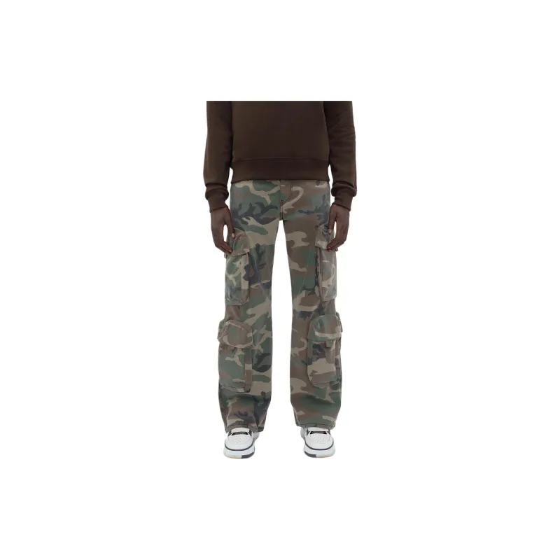 AMIRI Utility Cargo Jeans Men's Green-1