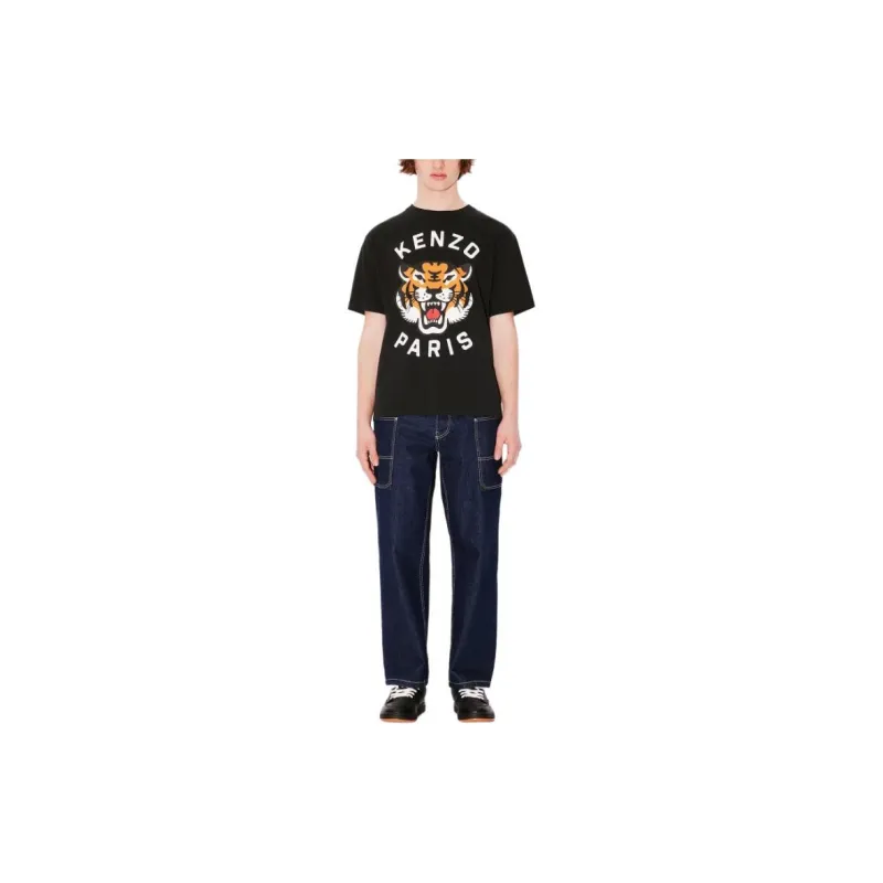 KENZO Lucky Tiger Crewneck T Shirt-3