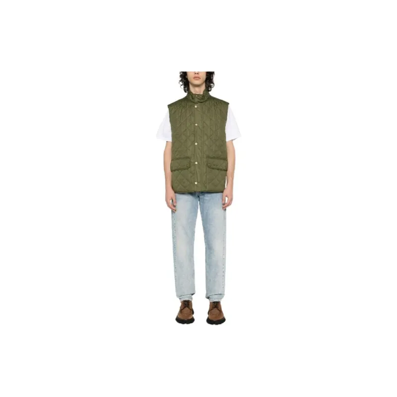 BARBOUR Diamond quilted Logo embroidered Gilet-1