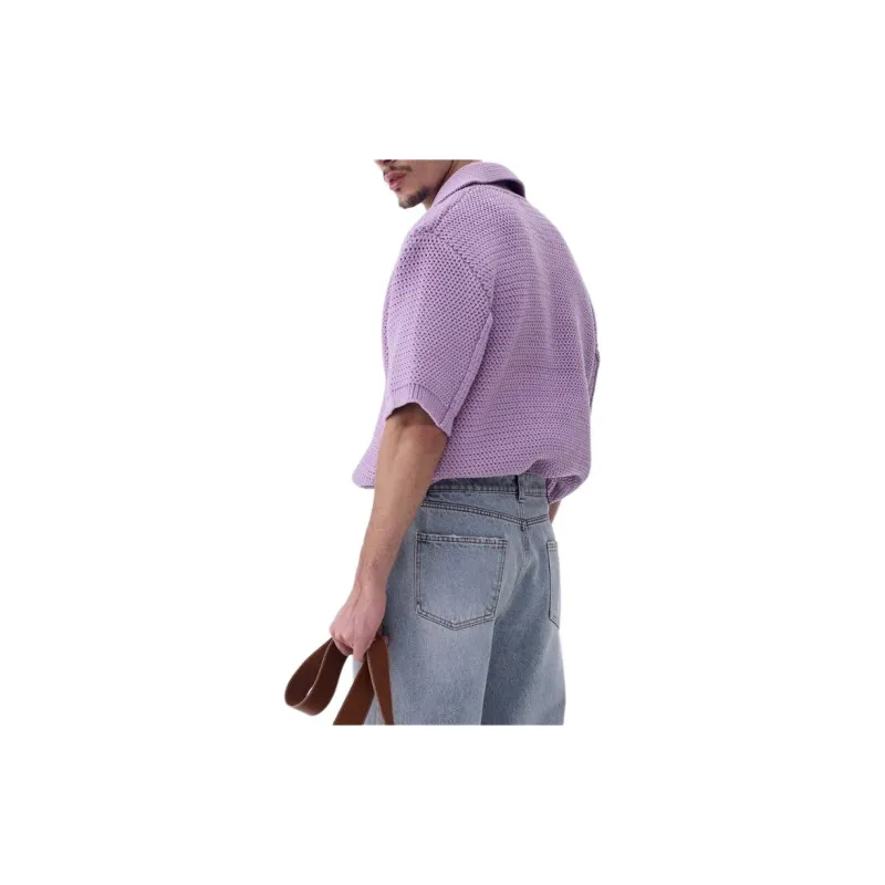 RECTO Knitwear Men Lilac-3