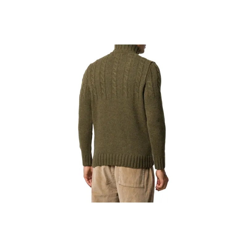BARBOUR Sweater Men's Olive Green-2