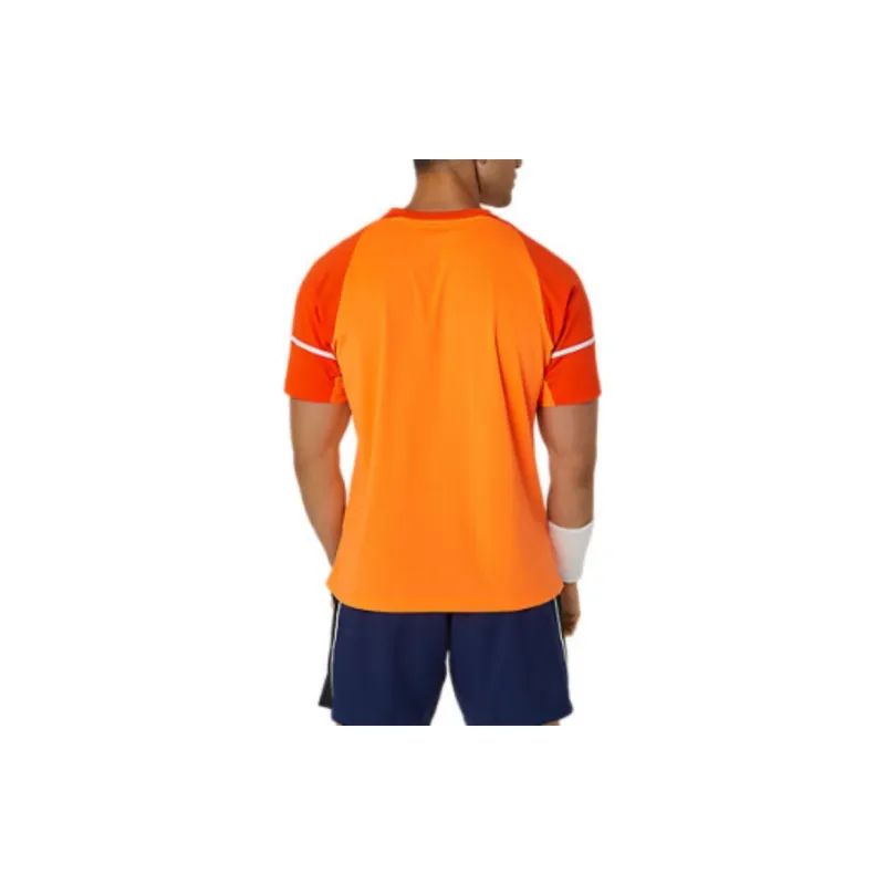 Asics T Shirts Men Orange-1