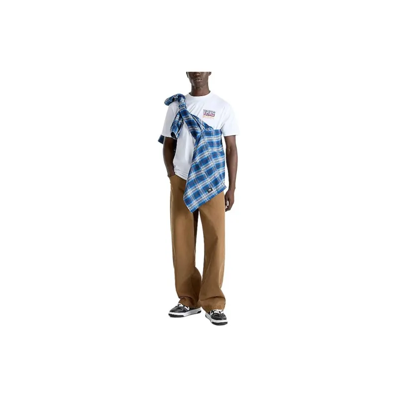 Vans PALM CHEERS T-Shirts Men White-2