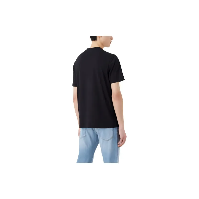 EMPORIO ARMANI T Shirts Men Navy Blue-4