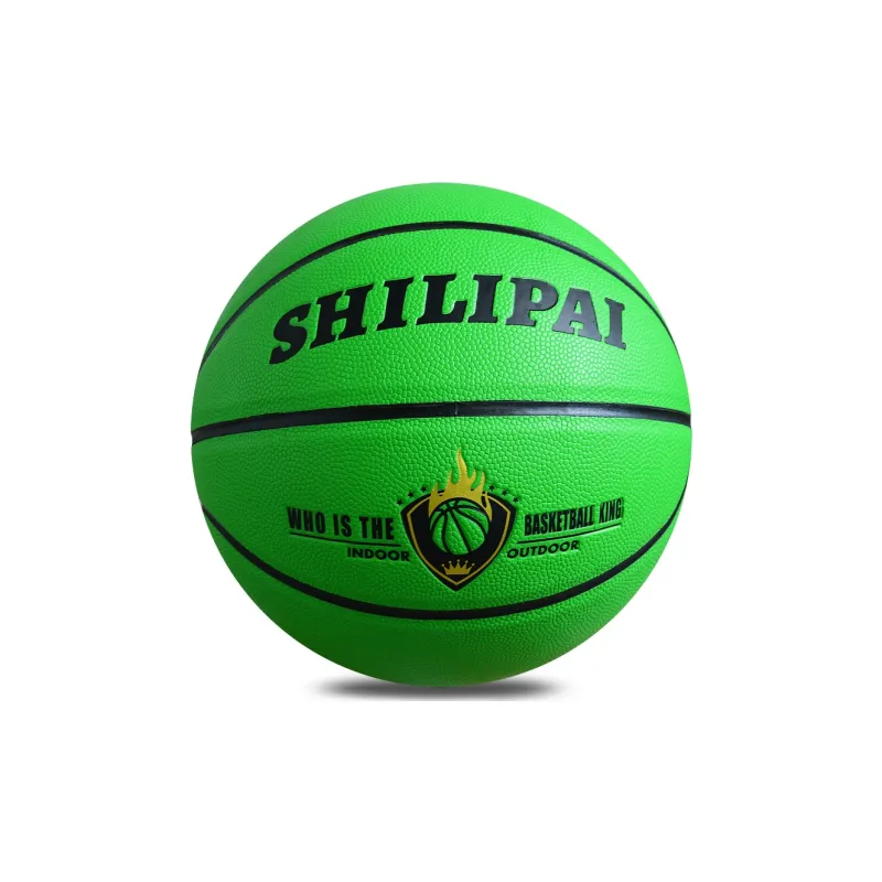 Vartsing x SHILIPAI PU Basketball Green Size 7 Training Unisex-1
