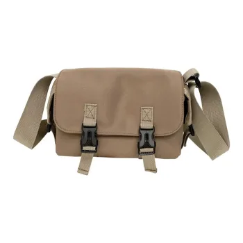 Yalu Nylon Messenger Bag/Crossbody Bag Regular Women's Khaki/Black/Blue/Purple/Yellow/Ecru