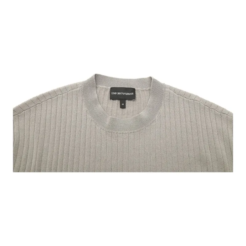 EMPORIO ARMANI Knitwear Men Light Gray-3