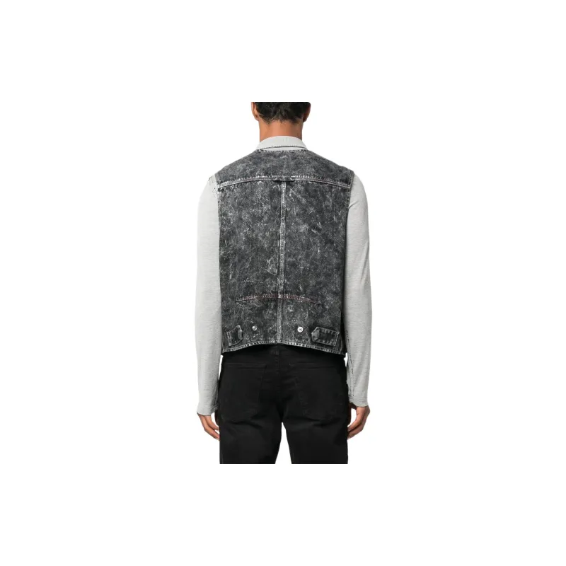 DIESEL Vests Men Dusty Gray-2