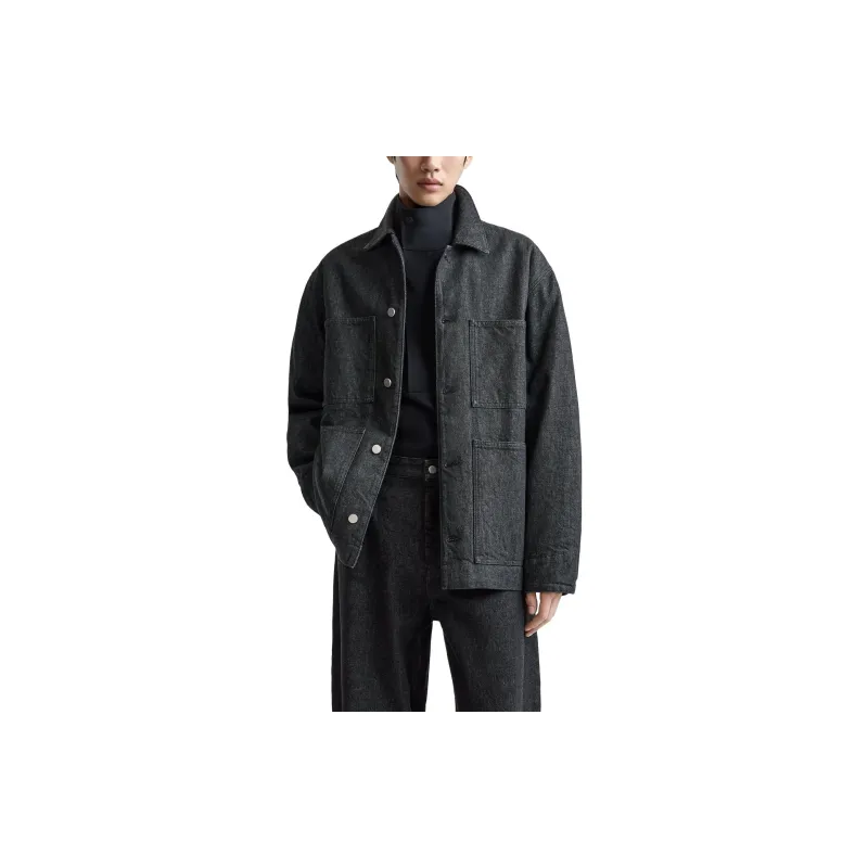 ZARA x STUDIO NICHOLSON Denim Jacket Men's Black-4