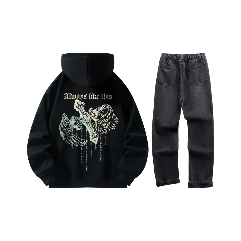 LEVEL Sweatshirt Sets Unisex-1