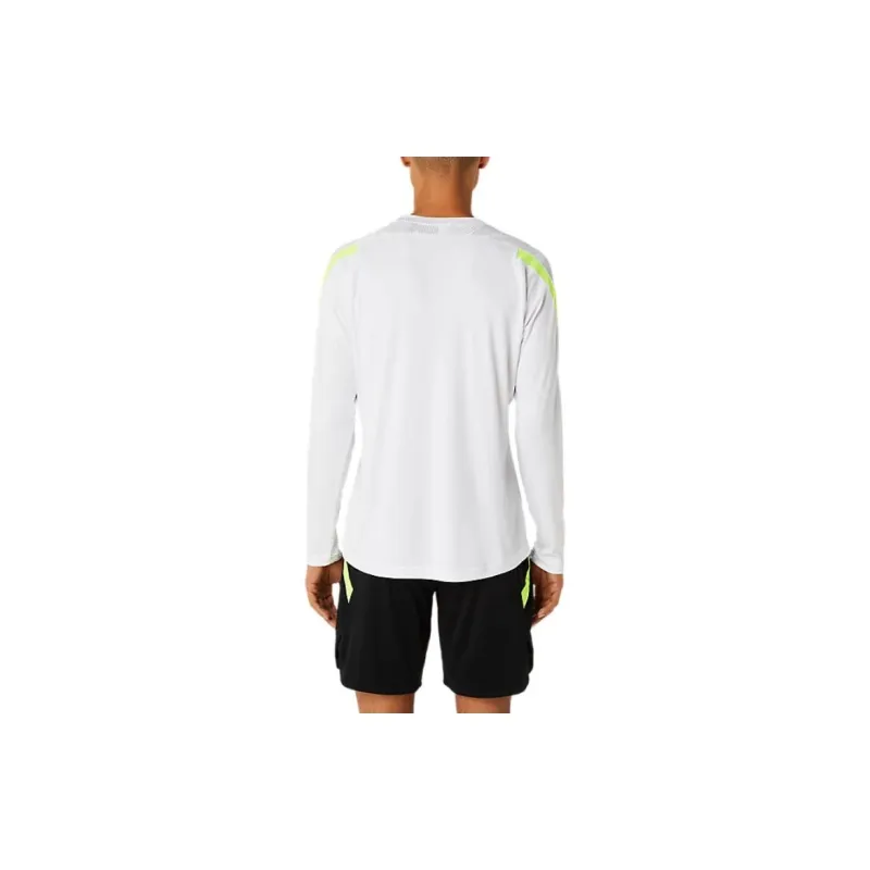 Asics Graphic Long Sleeve Soccer Jersey Men's White-1