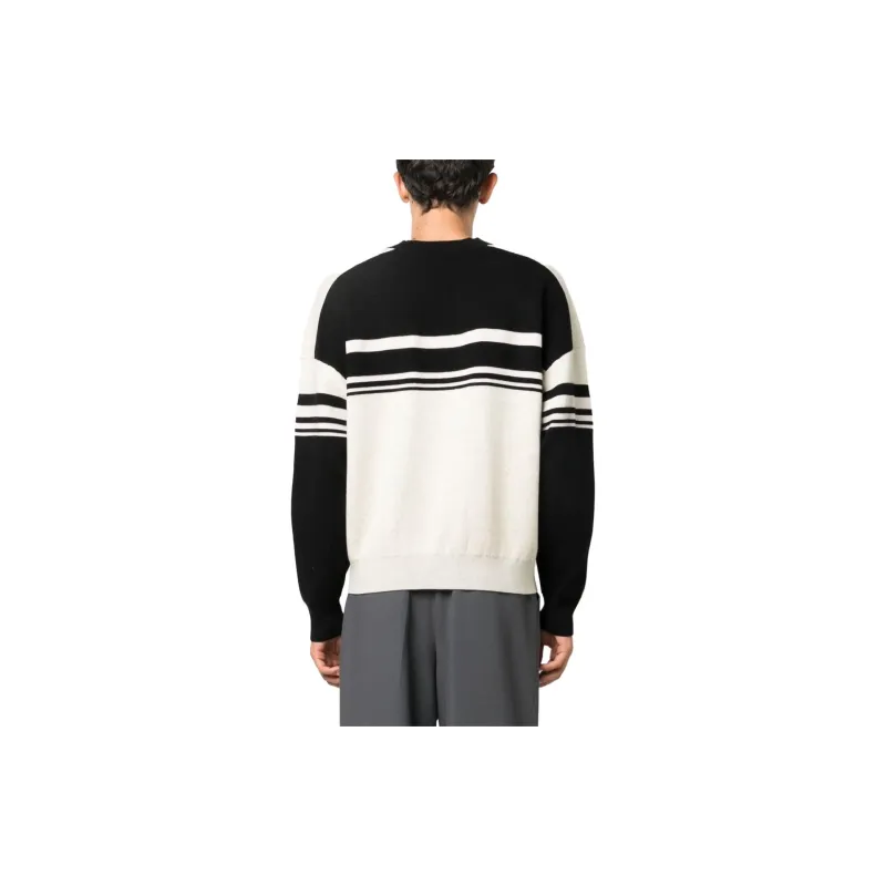 ISABEL MARANT Logo Intarsia Knit Crewneck Jumper-2