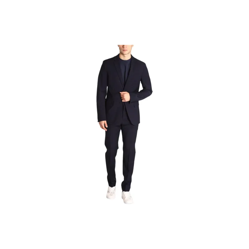 CALVIN KLEIN Business Suit Coat Men's Blue-2