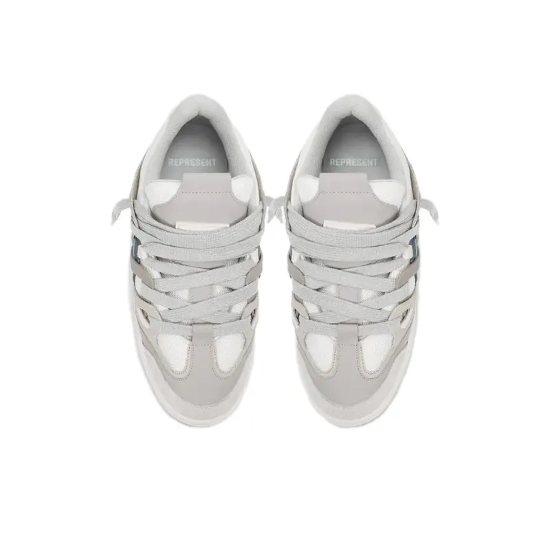 REPRESENT Bully Low Top Skateboard Shoes Men's Gray-4