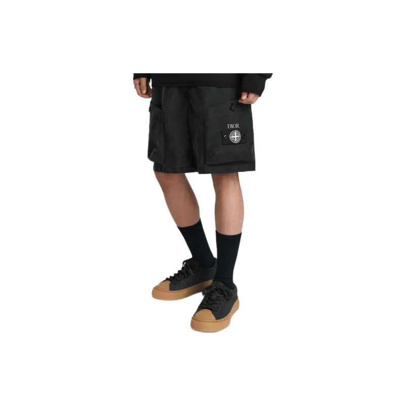 DIOR X Stone Island Bermuda Shorts-6
