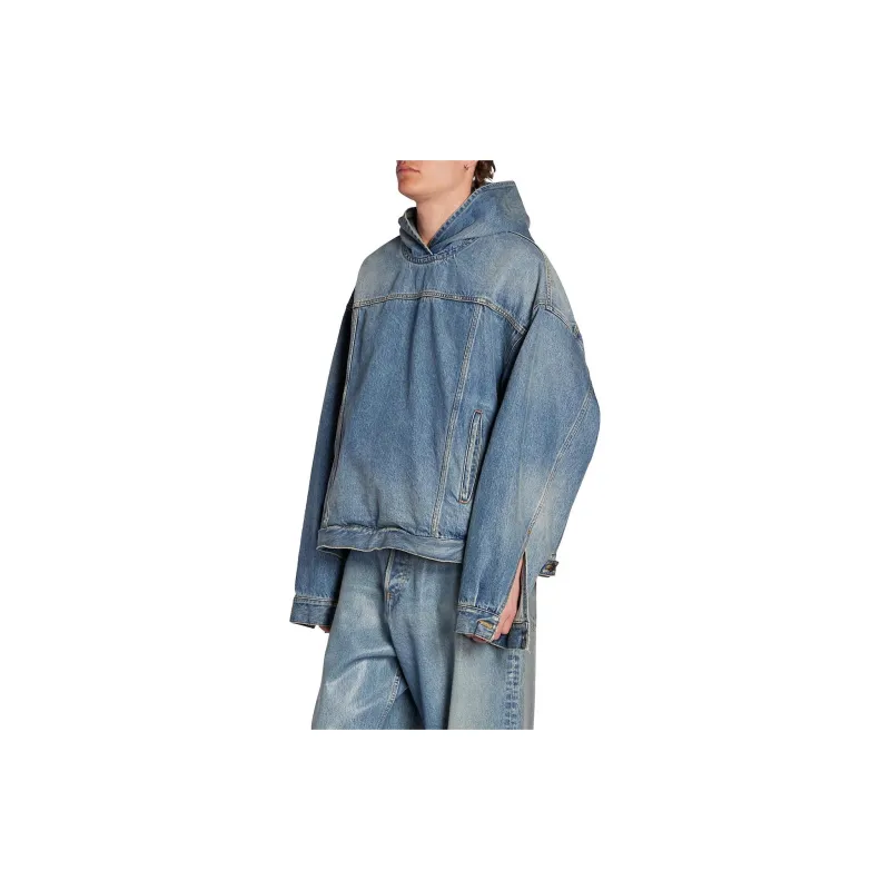 Balenciaga FW22 Jacket Men's Blue-4
