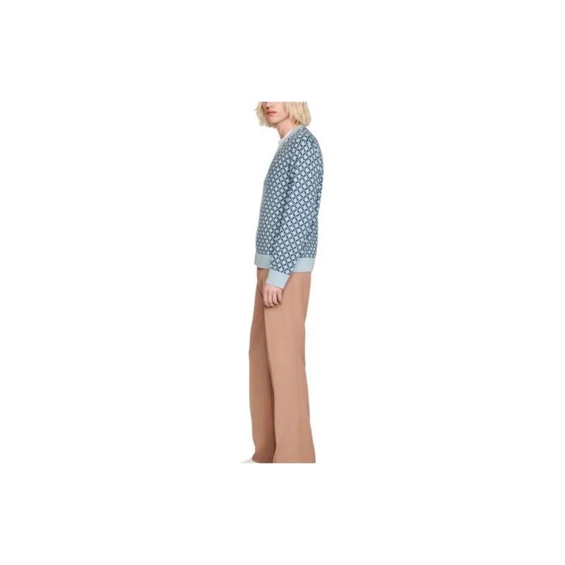 Sandro Knitwear Men Blue-2