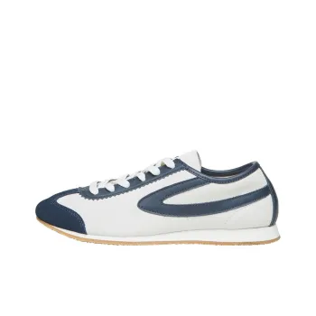 Norman Walsh Abrasion Resistant Breathable Low Top Running Shoes Unisex Beige Blue