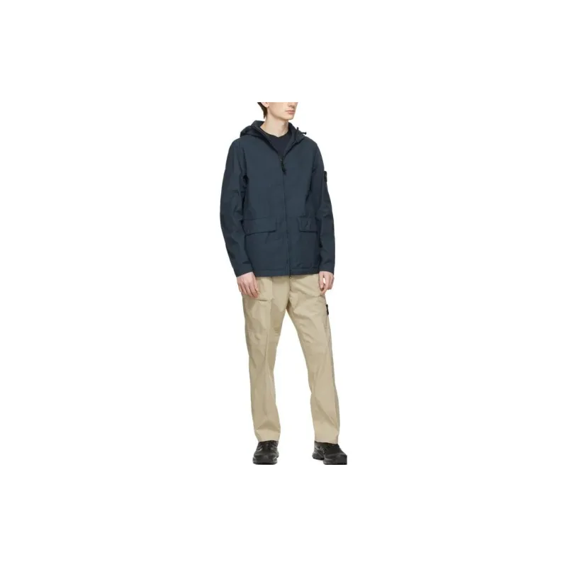 STONE ISLAND Cargo Pants Men Khaki-2