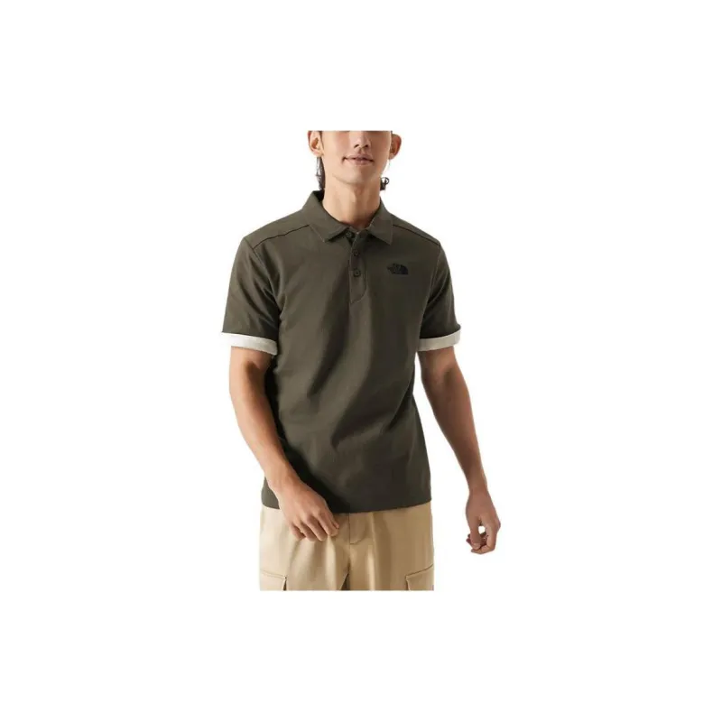 THE NORTH FACE Polo Shirt Men's Green-1