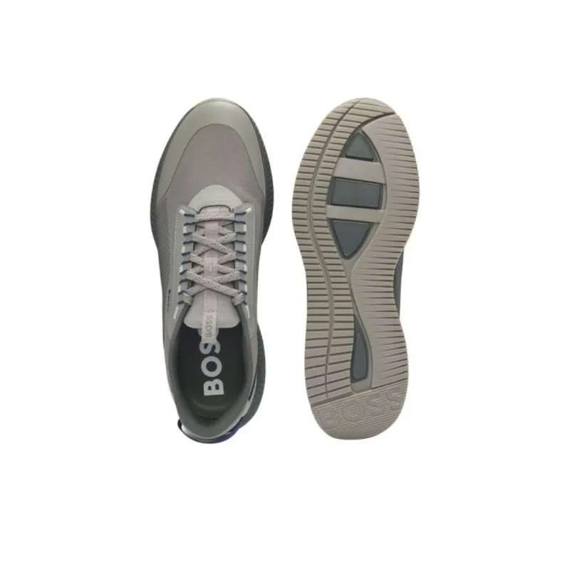 HUGO BOSS Low Top Casual Shoes Men's Gray-3