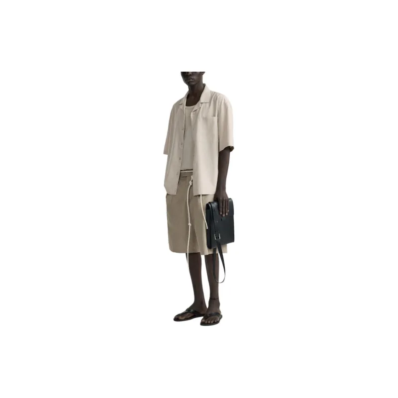 ZARA Shirts Men Sand-3