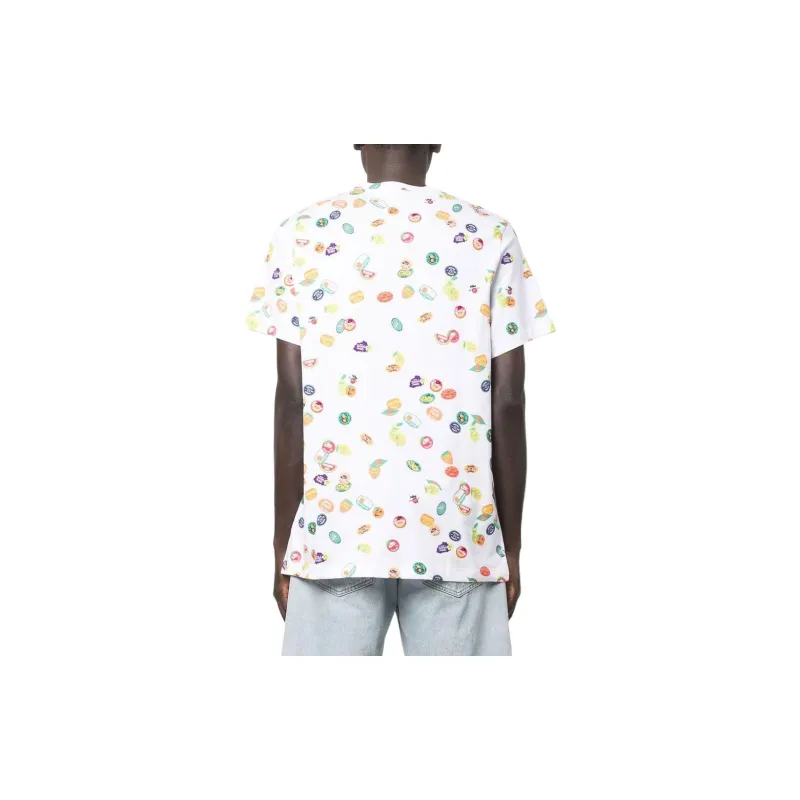 Nike T Shirts Men White-3