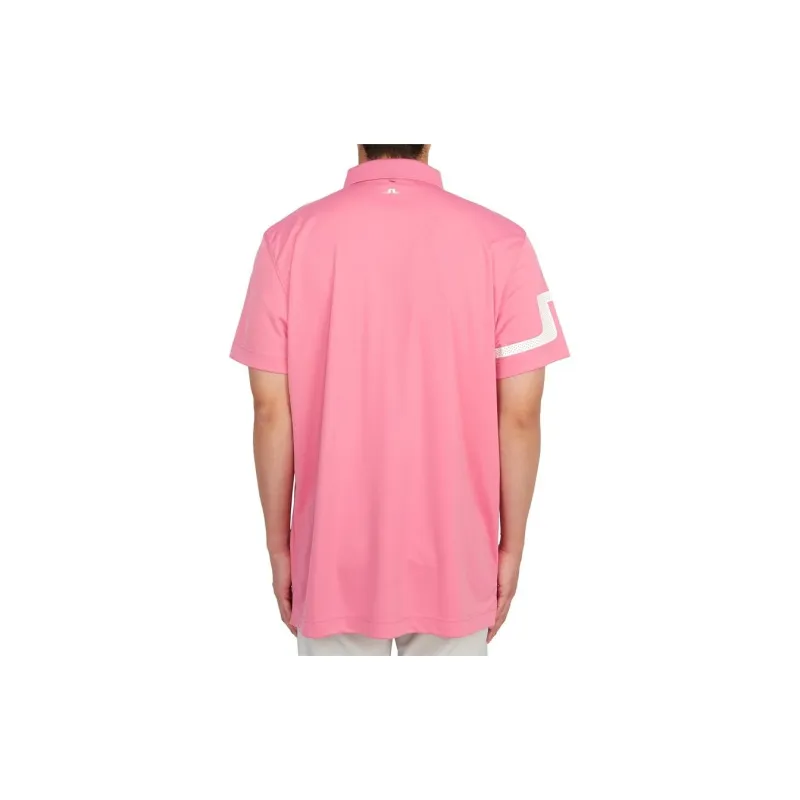 J.Lindeberg Polo Shirt Men's Pink-2