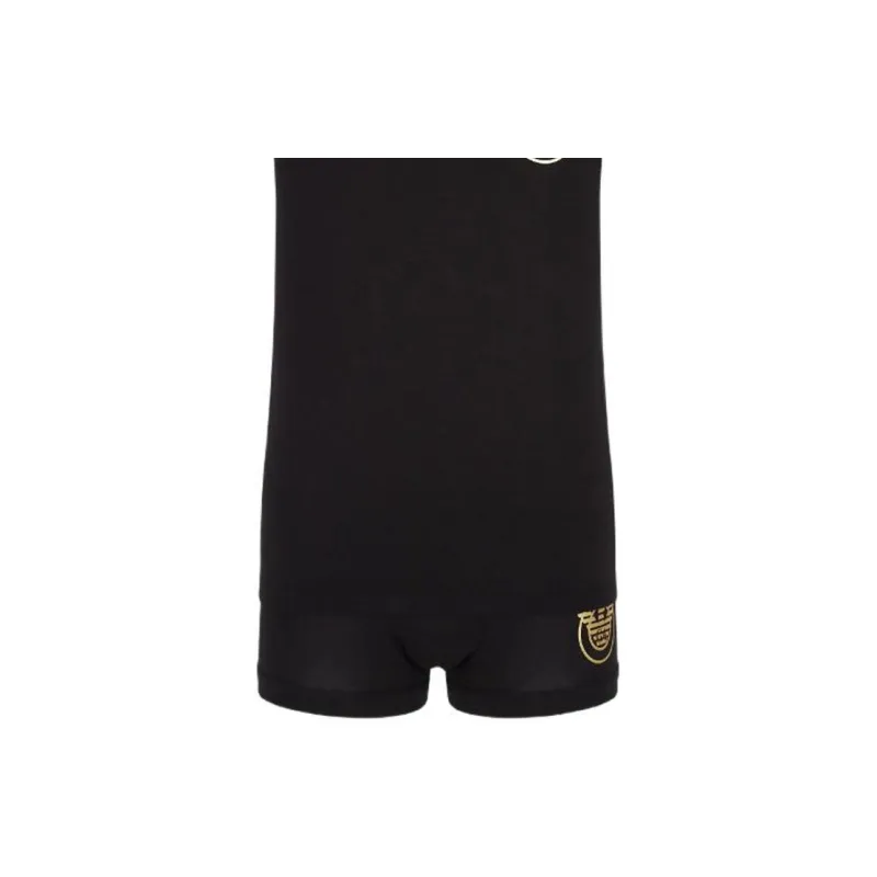 EMPORIO ARMANI FW22 Casual Sportswear Men's Black-4