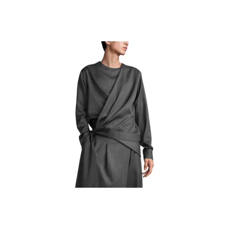 DIOR Shirt Men's Black Gray Color-2