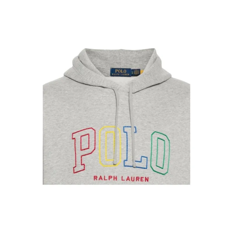 Polo Ralph Lauren Logo Embroidered Drawstring Hoodie-4