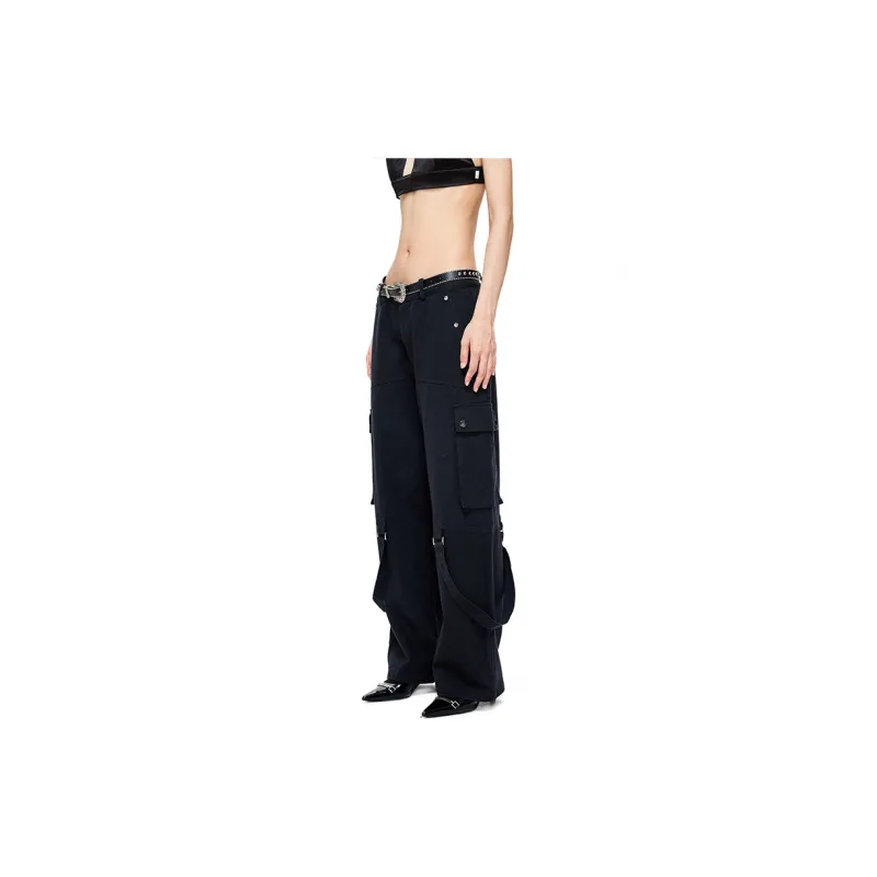 ETERNITY ITA Casual Pants Unisex Black-3