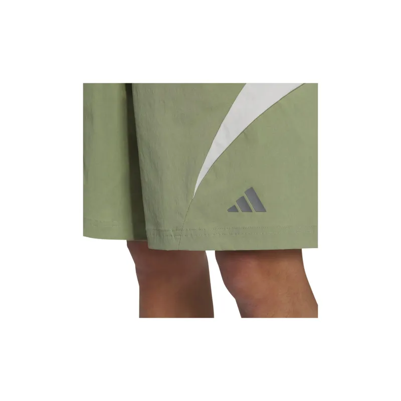 Adidas FUSTL SHORTS Casual Shorts Men's Tent Green-4