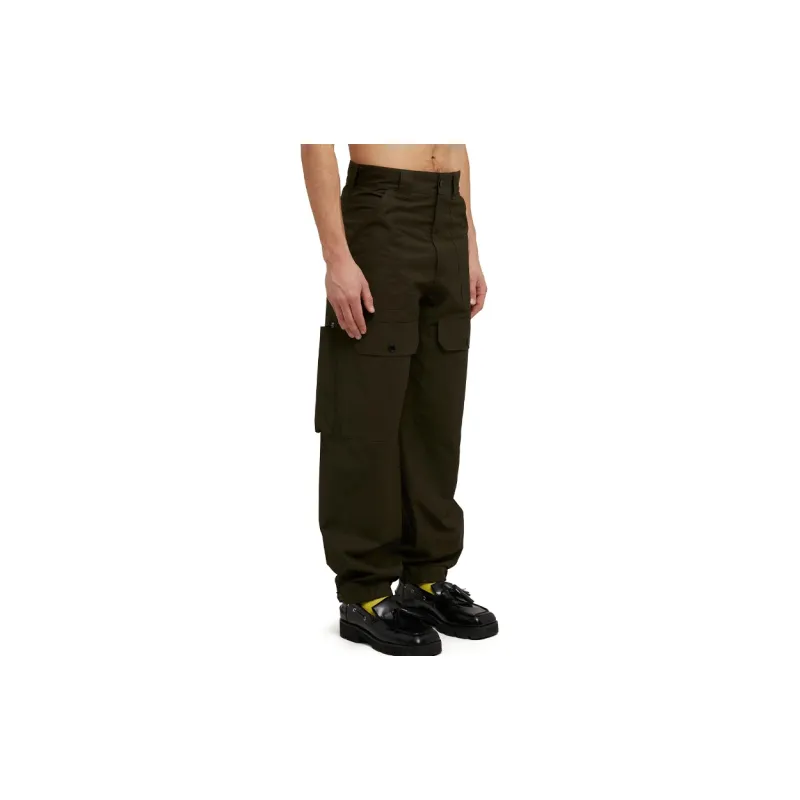 MSGM Cargo Tapered Trousers-2