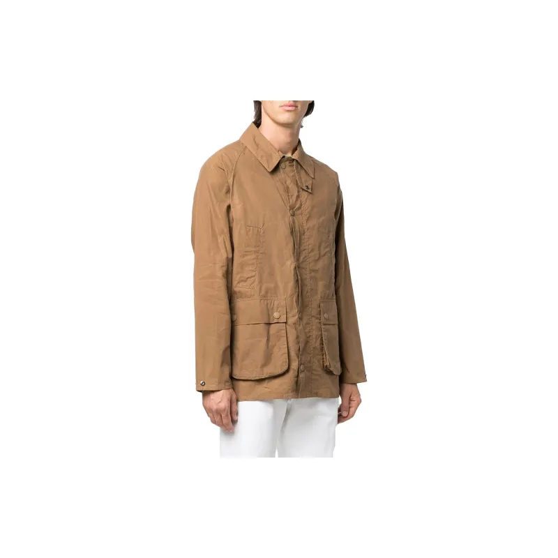 BARBOUR Jackets Men Brown-1