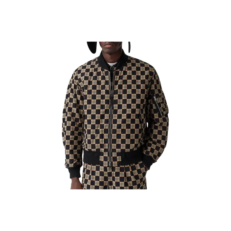 Burberry Jackets Men Brown-2