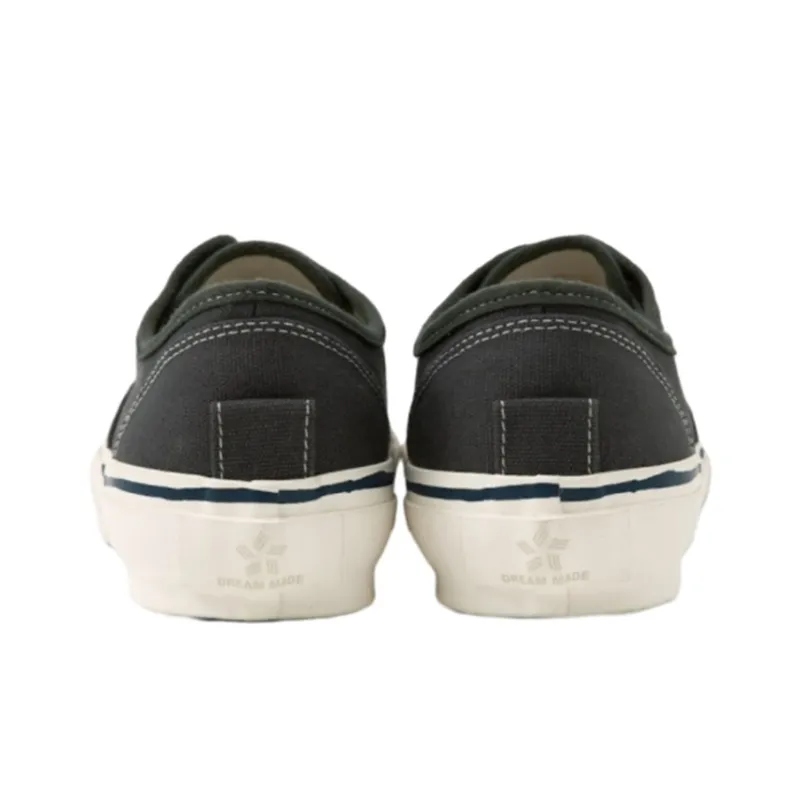 MADNESS x MIHARA YASUHIRO Wear-Resistant Low-Top Canvas Shoes Unisex Gray-2