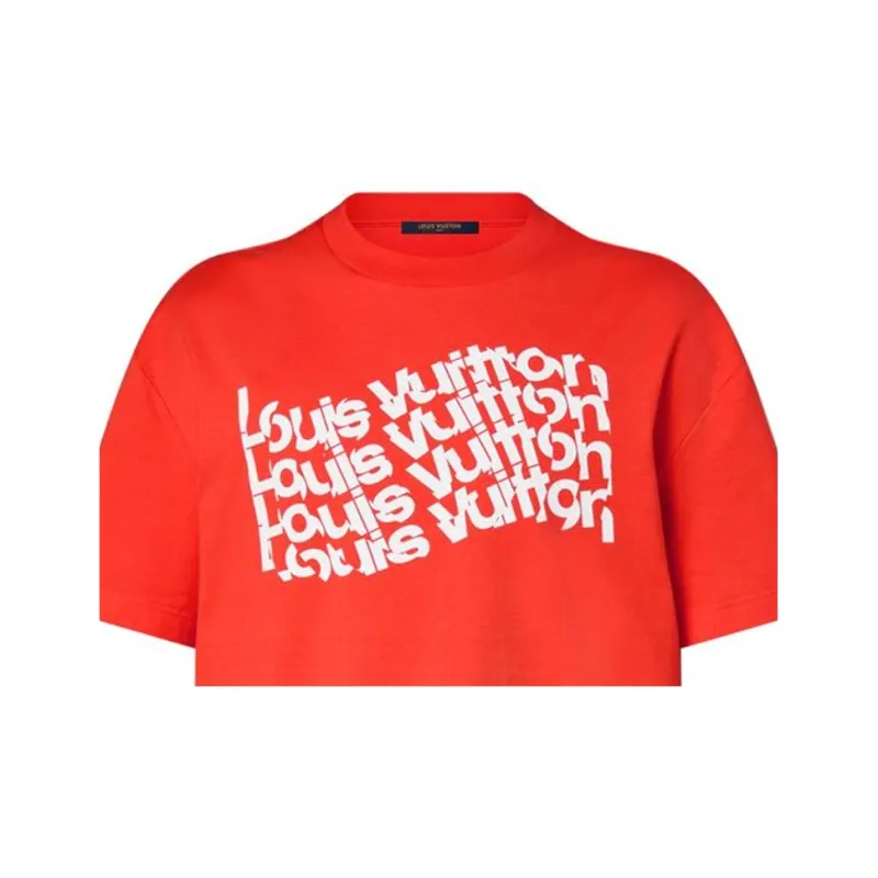 LOUIS VUITTON FW23 T Shirt Men's Orange-4