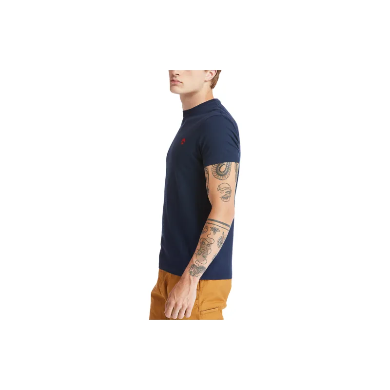 Timberland T Shirt Men's Dark Royal Blue-5