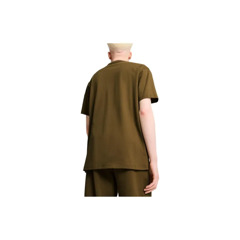 PUMA MMQ T Shirts Men Olive-3