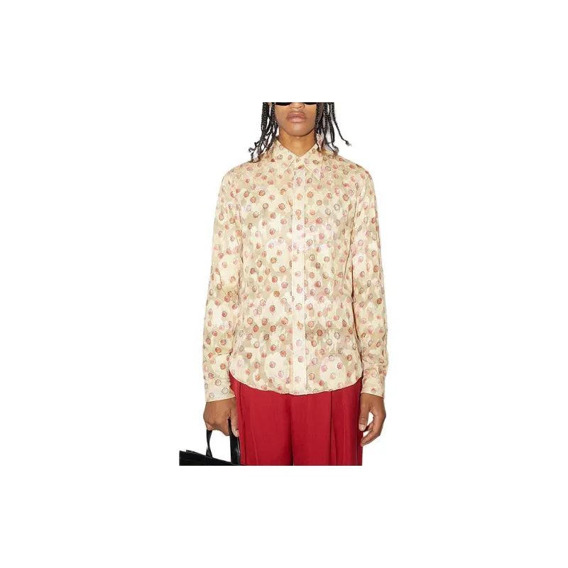 Acne Studios Shirt Men's Nude Pink Red-1