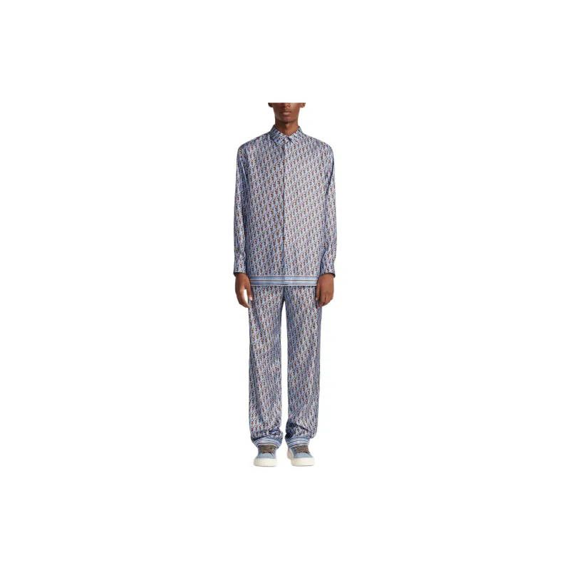 DIOR Oblique Pajama Pants-2