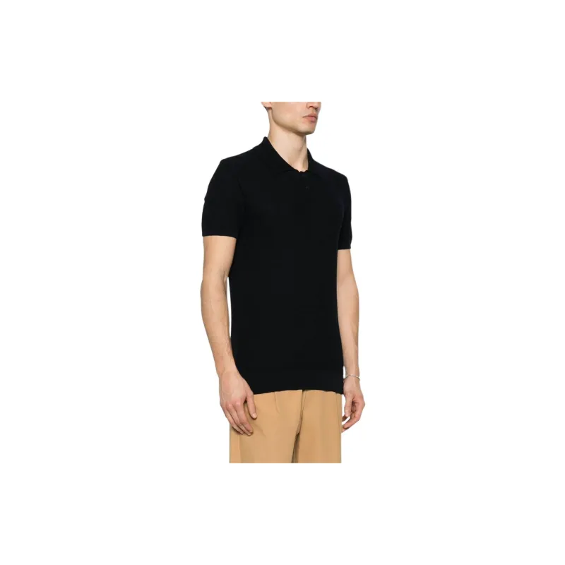 A.P.C Jay Open knit Polo Shirt-3